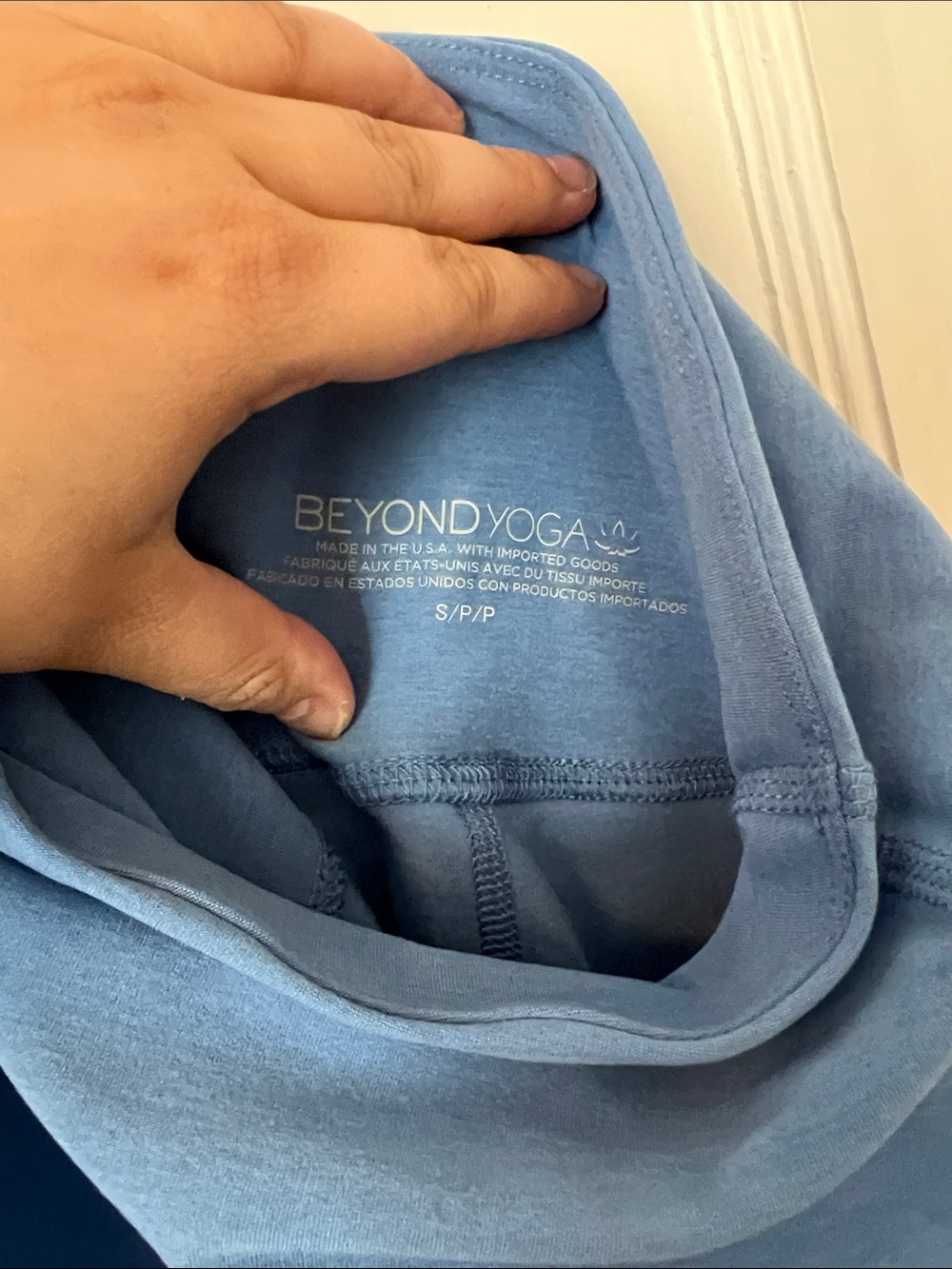 NWT Beyond Yoga Spacedye™ Caught In The Midi High Waisted Legging in Blue size S - Picture 4 of 8